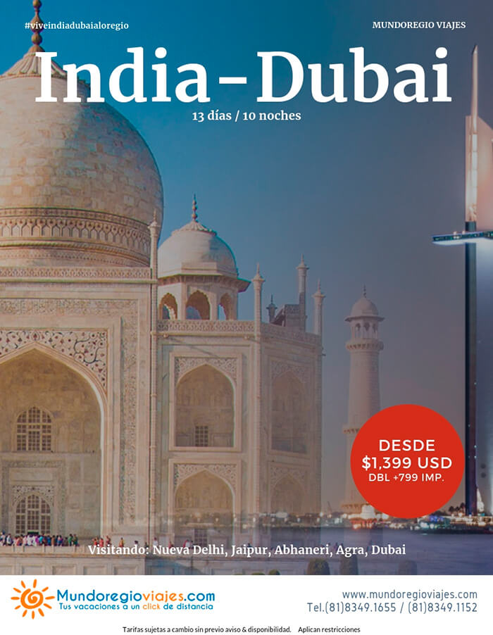 Viaje a India Dubai